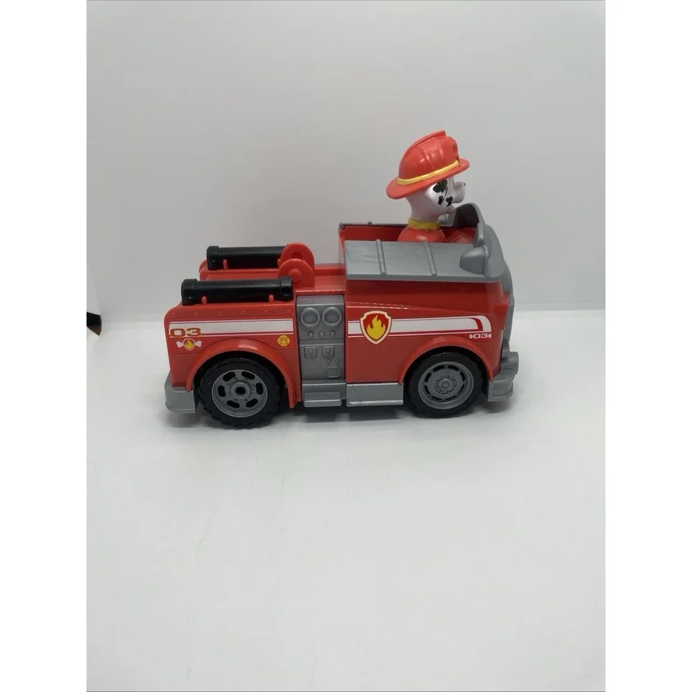 PAW PATROL MARHSALL WITH FIRE TRUCK TOY‎
